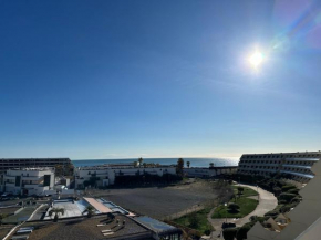 Studio vue mer avec parking Héliopolis village naturiste